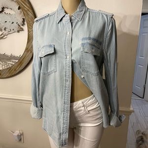NWT Frame Rowan button down top
